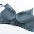 thumbnail image 2 of Abcnature Full Coverage Bras for Women Solid Seamless Underwear without Steel Rims Detachable Chest Sagging Wave Pattern Bras, 2 of 4