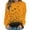 Yellow, variant on Oalirro Halloween Sweatshirts for Women Halloween Graphic Bat Long Sleeve Shirt Casual Pullover Top
