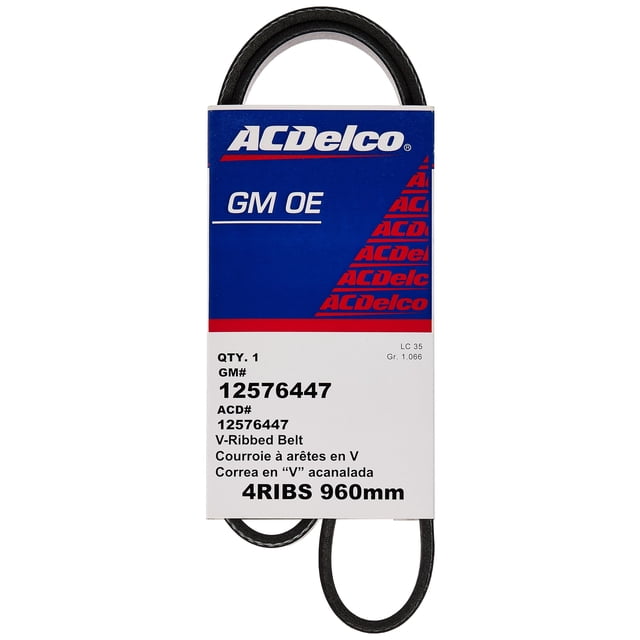 Cinturón serpentino ACDelco GM Original Equipment 12576447