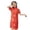 Red, variant on Landzoo One Girls Chinese Dress Qipao Baby Girls New Year Clothing Floral Short Sleeve Cheongsam Kids Birthday Party Outfits Casual Stylish Cozy Girl's Dress 18-24 Months