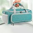 thumbnail image 4 of Sac de Transport Antichoc Sac de Rangement Portable Sac Fourre-Tout Anti-Rayures avec multi-Poches pour Machine de Découpe Cricut Joy Xtra Smart Vert Rétro, 4 of 5
