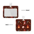 thumbnail image 2 of Cauagu Fire Extinguisher for ID Badge Holder,Badge Holder with Windows Key Card Work Badge Sleeve for Office/ Factory/ID Credit Cards/Proximity Key Cards, 2 of 7