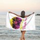 thumbnail image 3 of Toalla de playa Sky'S Out Thighs Out Toallas de baño de microfibra Manta de playa suave para desfiles Natación Yoga Mujeres Hombres, 3 of 4