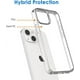 thumbnail image 3 of Funda para iPhone 13 de 6,1 pulgadas, funda protectora transparente antiamarilleamiento a prueba de golpes, cubierta antiarañazos (HD transparente), 3 of 5