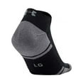 thumbnail image 5 of Under Armour U291 Men's Black UA Reistor III Low Cut Socks (6 Pairs) - Medium, 5 of 5