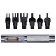 thumbnail image 4 of Metal Interchangeable Flat Chisel Bit Hole Punch Stitching Tool with Leather Prong Set - Handle Included Banmo, 4 of 5