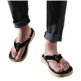 thumbnail image 5 of Bixock Flip Flops for Men,Bathroom Sandals for Women,Slippers for Men Solid Color Thick Soft Sole Lightweight Shock Absorption Non Slip Large Size Shoes, 5 of 8