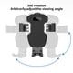 thumbnail image 5 of Precios Bajos, Soporte de teléfono para automóvil con ventosa tipo soporte para dispositivo de navegación para automóvil Soporte fijo para navegación en panel de instrumentos Akmoler, 5 of 9