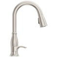thumbnail image 5 of Pfister F-529-7RSSRB Rosslyn 1.8 GPM Single Hole Pull Down Kitchen Faucet - Black, 5 of 7