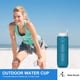 thumbnail image 2 of Botella de agua plegable de 600ML, botella de bebida portátil, jarra de Fitness para gimnasio libre de BPA FLhrweasw Nuevo, 2 of 7