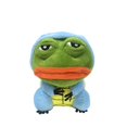 thumbnail image 1 of Rana triste Jenny, rana tortuga, juguete de peluche, regalo de cumpleaños para niños, material súper suave y seguro, muñeco de peluche suave, lindo juguete de peluche, almohada de peluche, 1 of 9
