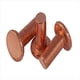 thumbnail image 1 of Rivets: 30 PC M5 * 30mm flat head copper rivets, solid rivets, semi-circular rivets, copper round caps, Nail common rivet fasteners, 1 of 5