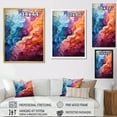 thumbnail image 4 of Designart "Chromatic Delirium Opt Art wall art VII" Abstract Canvas Wall Art, 4 of 5