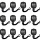 thumbnail image 1 of 12 pack Multi-function Electronic Digital Sport Stopwatch Timer, Large Display with Date Time and Alarm Edition 529 25-26, 1 of 5