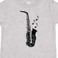 thumbnail image 4 of Inktastic Saxophone Musician Band Gift Idea Boys or Girls Toddler T-Shirt, 4 of 5
