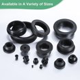 thumbnail image 2 of Uxcell 2-Pack 1.82 Inch Drill Hole, 1.38 Inch ID Silicone Rubber Grommets for Wiring, Wire Cable, Hole Plugs, Desk, Water Pipe, Hydroponic, Irrigation [Black], 2 of 6