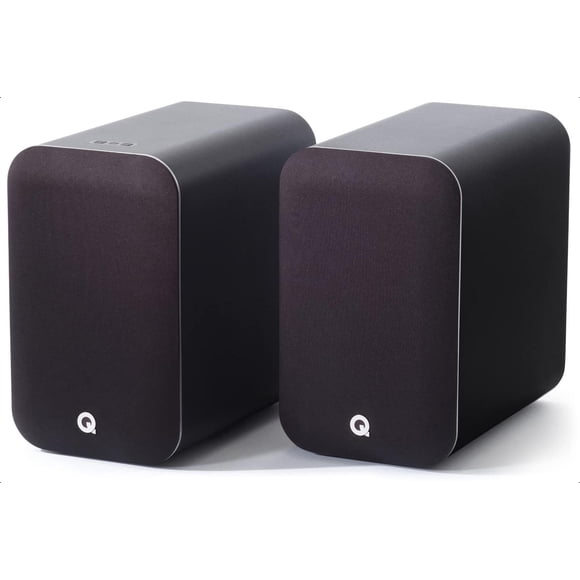 Q Acoustics M20 - Altavoces Bluetooth HD inalámbricos, sistema de música negro - altavoz de agudos 0