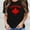 Navy, variant on WILLBEST Cotton T Shirts Women Womens Canada Shirts Canada Day Flag Short Sleeve Maple Leaf Tee Top