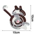 thumbnail image 2 of Regalos de gatos para amantes de los gatos Posavasos de gato tejidos, creativos y lindos, posavasos aislantes, posavasos para café y té, regalos de escritorio, 2 of 5