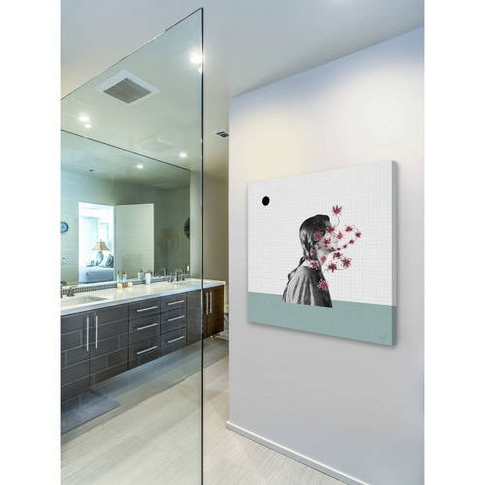 Marmont Hill "Cara Vegetal Nina I" by Bengoa Vazquez Painting Print on Wrapped Canvas