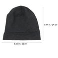 thumbnail image 2 of STRANDCHIC 1Pcs Bonnet de Nuit Foulard Gris Foncé Coton Respirant pour Femmes Design Chic Chimiothérapie, 2 of 6