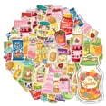 thumbnail image 3 of 35pcs-50pcs Cute Stickers Food Carton Stickers Snack Stickers for Laptops Notebooks Suitcases, 3 of 9