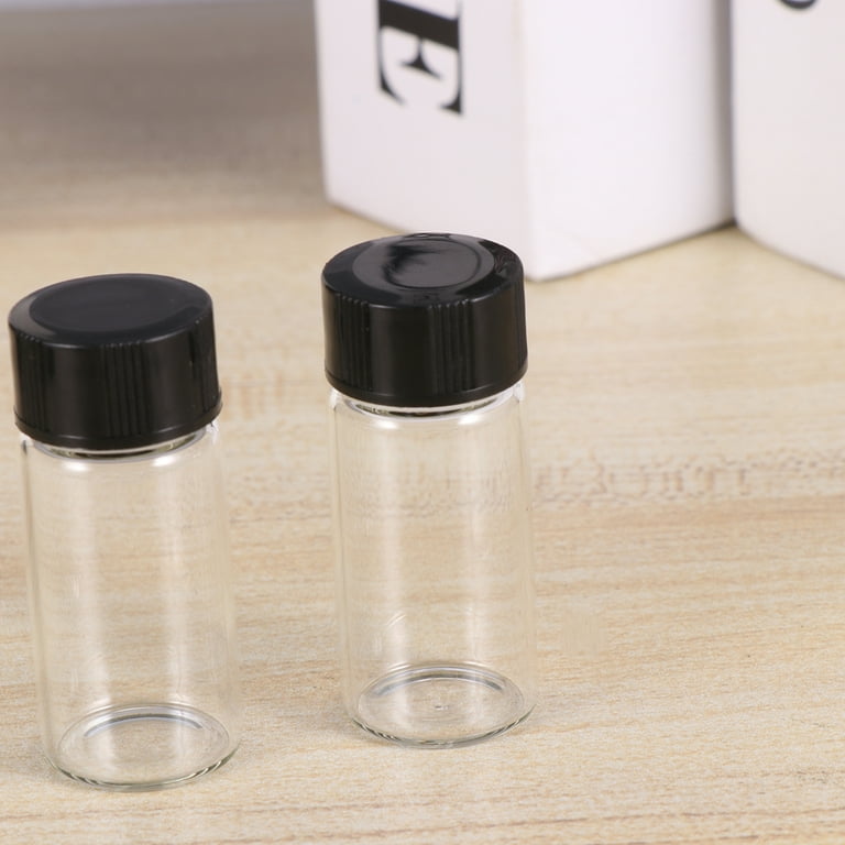 Transparent CLEAR GLASS PERFUME TESTER BOTTLE ( 5ML), Cylindar