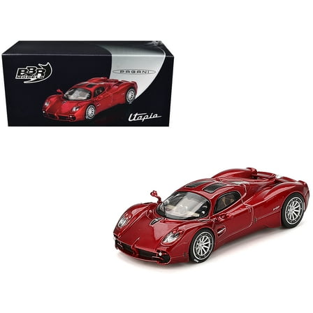 Pagani Utopia Dubai Red 1/64 Diecast Model Car by BBR