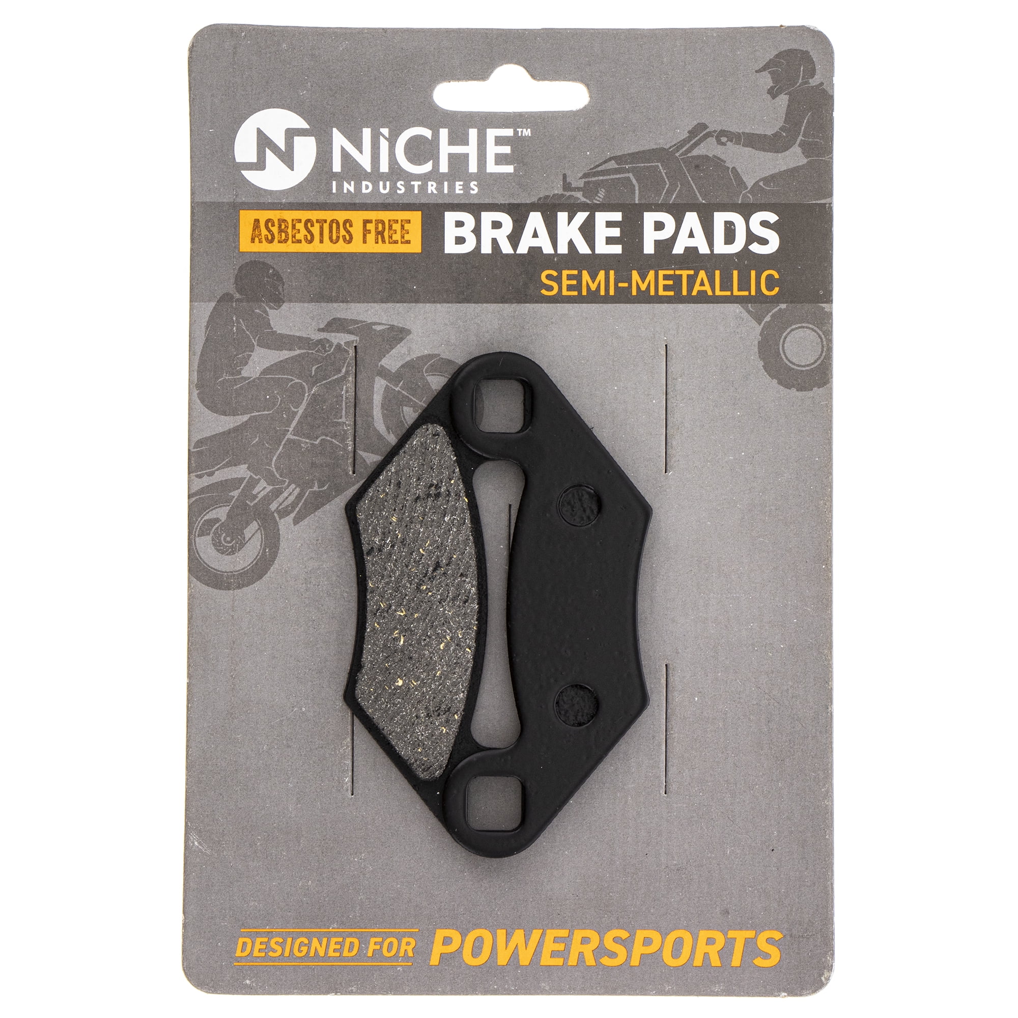 NICHE Rear Right Brake Caliper Pads Mounting Bracket for 2012-2017 Polaris Ace RZR 500 S 570 1911716