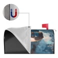 thumbnail image 2 of Yiaed Cargo Ship At Sea Print Mailbox Covers, Magnetic Mailbox Cover, Mail Box Covers for Garden Outdoor Decor Box Covers-25.5x21 in, 2 of 8