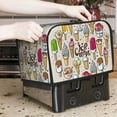 thumbnail image 7 of Goofa Ice Cream Print Toaster Cover 2 Slice, Two Slice Bread Machine Cover Quilted Toaster Covers Bread Maker Cover Kitchen Appliance Cover, 7 of 7