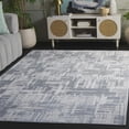 thumbnail image 2 of SAFAVIEH Saylor Tryik Geometric Area Rug, Ivory/Dark Gray, 6'3" x 6'3" Square, 2 of 11