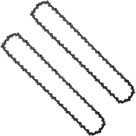 Opuladuo 2PC 16'' Chainsaw Chain for Husqvarna 135, 240, 120 Mark II, Replacement Chain for WEN 4017, 40417, 40417BT Chain Saw and More(3/8" - .050" - 56 Drive Links)