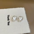 thumbnail image 4 of 2 pares de pendientes de perlas irregulares de nicho de perlas irregulares, 4 of 4