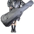thumbnail image 3 of Bolsa de transporte para violonchelo 1/8, diseño resistente en nylon negro con asas laterales y correa ajustable. Ideal para proteger y transportar tu instrumento con comodidad y estilo., 3 of 6