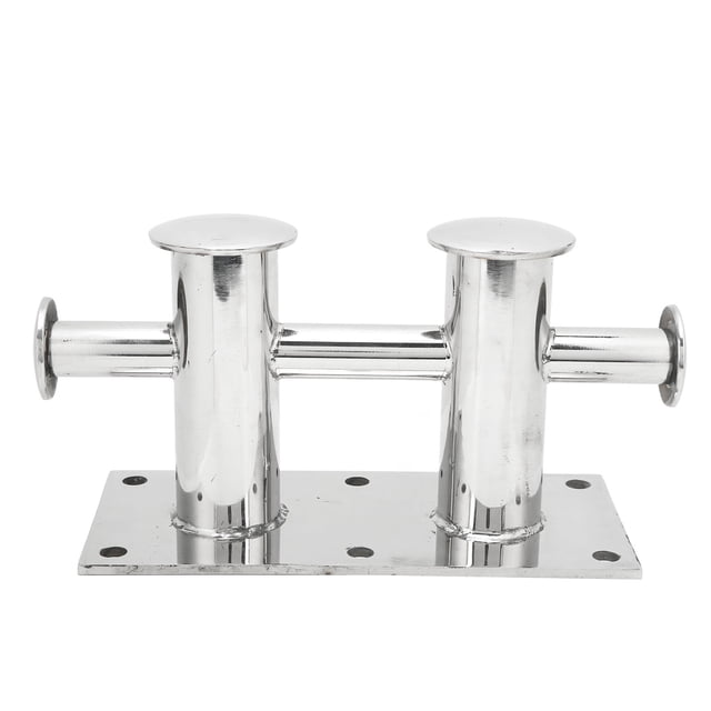 Bollard Double Croix, Cale d'Amarrage Robuste en Acier Inoxydable 316 pour Yacht
