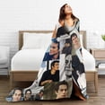 thumbnail image 4 of Dylan Actor O'Brien Throw Blanket, Ultra Soft Flannel Fleece Lightweight Throw Blankets Warm Air Conditioning Blanket For Couch Sofa Bed 60x50 Inch, 4 of 5