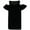 Black, variant on RALPH LAUREN Womens Black Cold Shoulder Velvet Short Sleeve Scoop Neck Above The Knee Cocktail Shift Tunic Dress 8