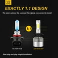 thumbnail image 2 of For Hyundai Santa Fe Sport 2013 2014 2015 2016 LED H7+H11B+H11 Headlight High Low Beam Fog Light Bulbs Kit White 6x, 2 of 12