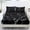 Black White Marble, variant on Pzuqiu Camo Deer Bow 3 Pcs Bedding Set with Fitted Sheet and Pillowcases,Breathable Bed Sheets,Small Single Size,with 2 Pillowcases,for Hot Sleepers and Night Sweats Elastic Deep Pocket