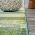 thumbnail image 4 of JONATHAN Y LUXOR 2 x 8 Runner Rug, Duxbury Gradient Striped - Green/Blue, LUX102B-28, 4 of 7