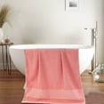 thumbnail image 5 of EazyTech Ultra Soft Highly Absorbant Cotton Bath Towel 28x55 Inches Oversized Compact Lightweight Large Bath Towels for Beach & Travel Camp Pool Pink, 5 of 6