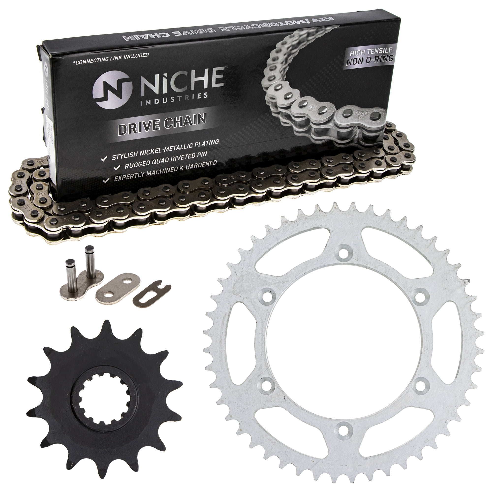 ninja 300 chain sprocket life