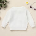 thumbnail image 4 of IDOPIP Baby Girls Boys Fall Winter Outfit Embroidery Knitted Pullover Sweaters 1st Birthday Party Clothes, 4 of 7