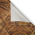 thumbnail image 3 of Ambesonne Tribal Kitchen Curtains, Eastern Trippy Wood Pattern, 55"x45", Ginger, 3 of 3