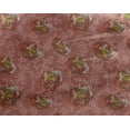 thumbnail image 4 of oneOone Georgette Viscose Dark Rose Brown Fabric Flower Watercolor Sewing Fabric By The Yard Printed Diy Clothing Sewing Supplies 42 Inch Wide, 4 of 4