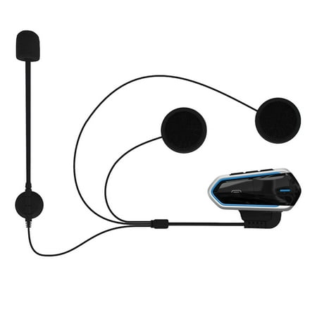 B35 4.1+EDR Motorcycle Helmet Headsets Waterproof Low Consumption Wireless Earphone Earbuds Support FM Radio