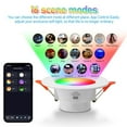 thumbnail image 4 of CNKOO Night Lamp Wide Application Multiple Lighting Modes Convenient Bluetooth-compatible Smart LED Downlight Decoration, 4 of 4