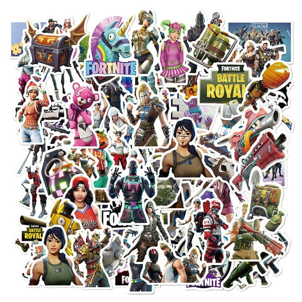 Fortnite Water Bottle Walmart Fortnite Sticker Decals 104pcs Online Gaming Stickers Video Gaming Stickers Pack For Home Decor Phone Hydro Flasks Water Bottle Bicycle Skateboard Laptop Pads Luggage Walmart Com Walmart Com
