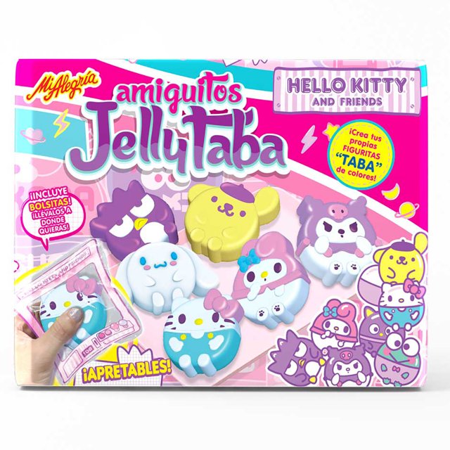 Fábrica Taba Skuishies 2D Hello Kitty Mi Alegría Crea y Decora